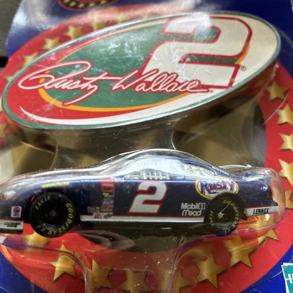 Rusty Wallace #2 Ford  NASCAR 1/64 Driver Sticker Collection Winners Circle